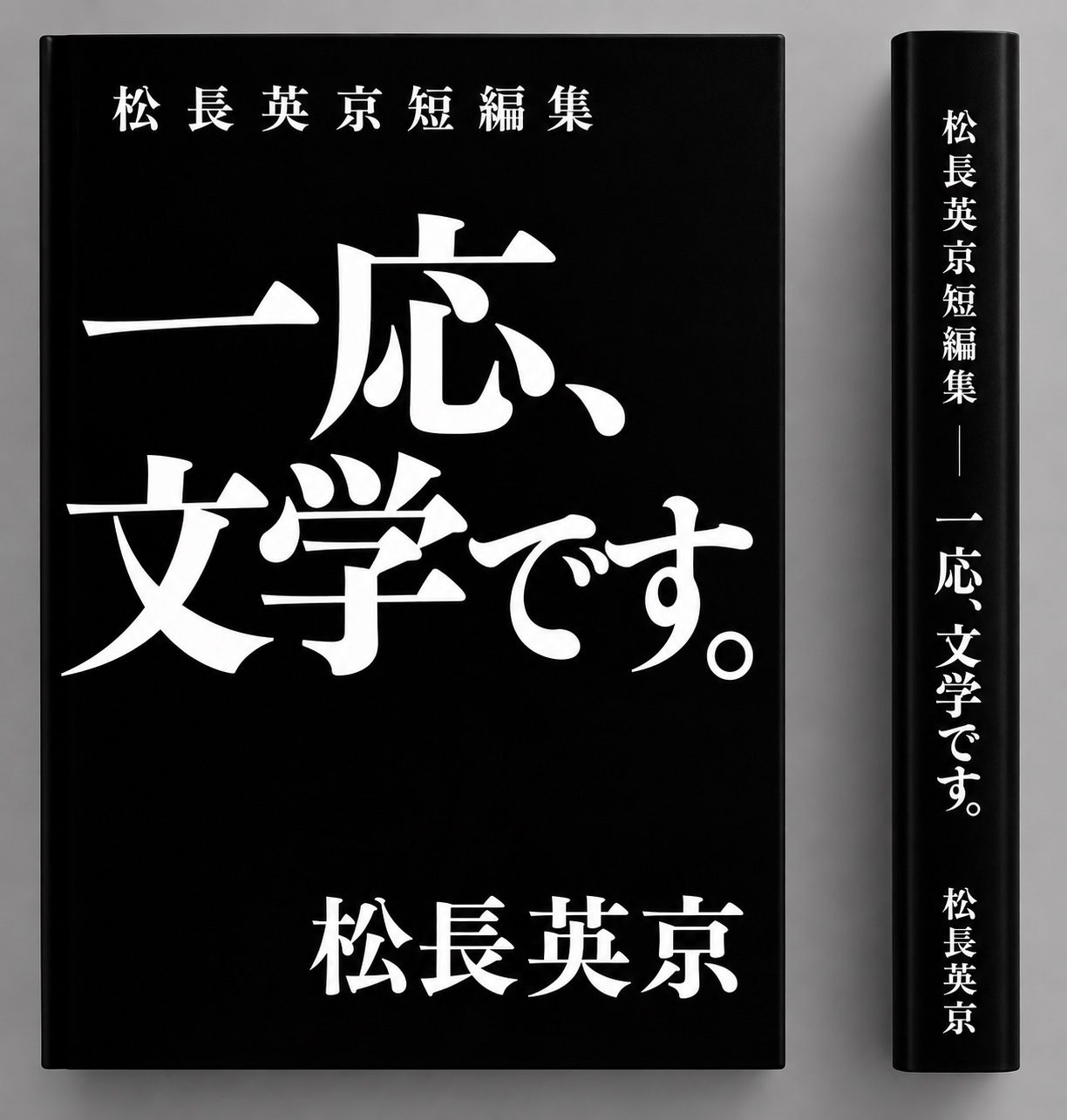 短編集『一応、文学です。』書影